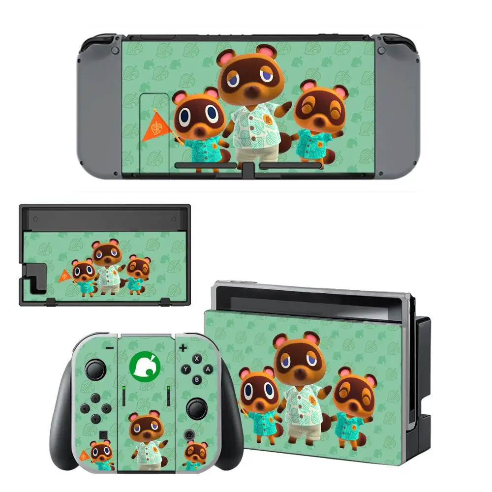 Наклейка для перекрещивания животных Виниловая наклейка Nintendo Switch консоли NS и