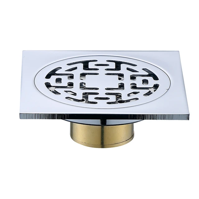 Metal Floor Drains odor-proof siphon sink drain hair trapper steel