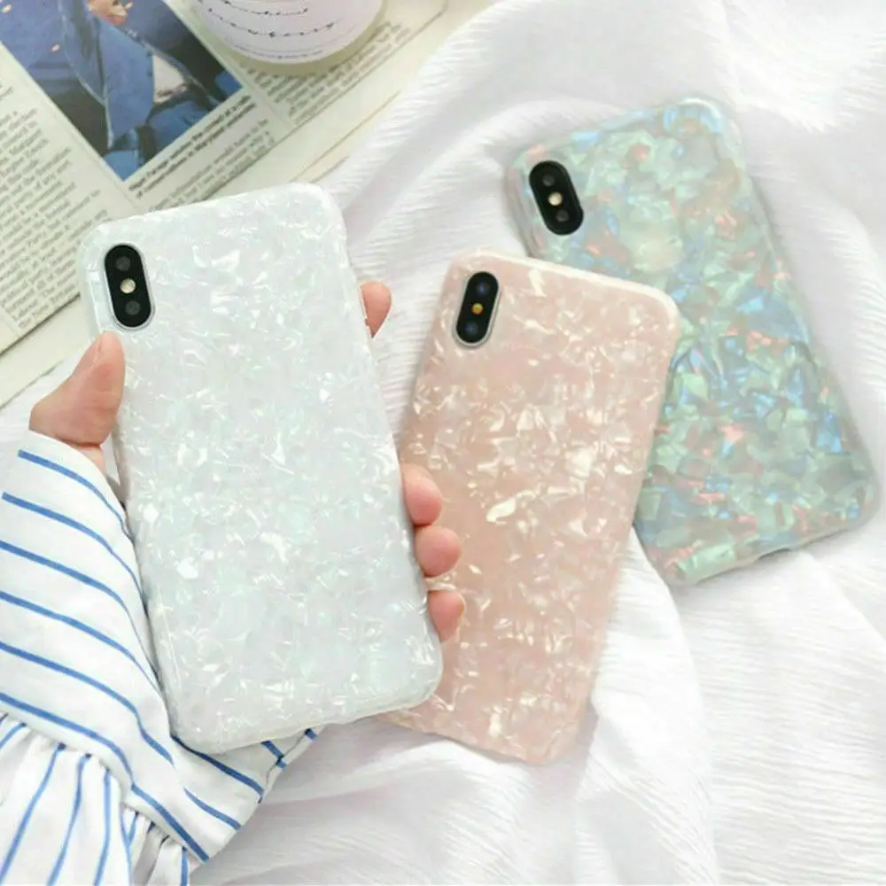 Чехол под мрамор iPhone X XS Max XR 8 7 6 6S Plus мягкий ТПУ чехол противоударный роскошный