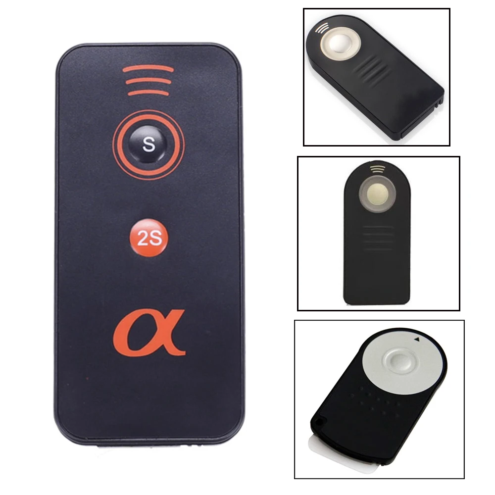 Fotocamera Rc-6 Ml-L3 Ir Telecomando Wireless A Infrarossi Rilascio Dell'Otturatore Per Canon Nikon Sony Pentax 5D Ii/7D/550D/500D 600D 700D