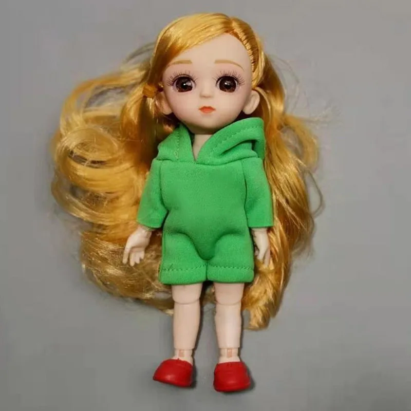 Маленькая кукла 1/8 пластиковые куклы игрушки для детей друзья Сюрприз подарок для мальчиков девочек день рождения - Цвет: A4