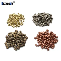Granulés de métal aluminium titane laiton cuivre Zinc Bronze Wolfram Bismuth Nickel fer Stannum molybdène Stibium Indium 