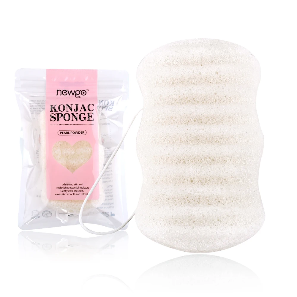 Натуральная губка для лица Konjac Konnyaku косметическая очищающая пудра инструменты