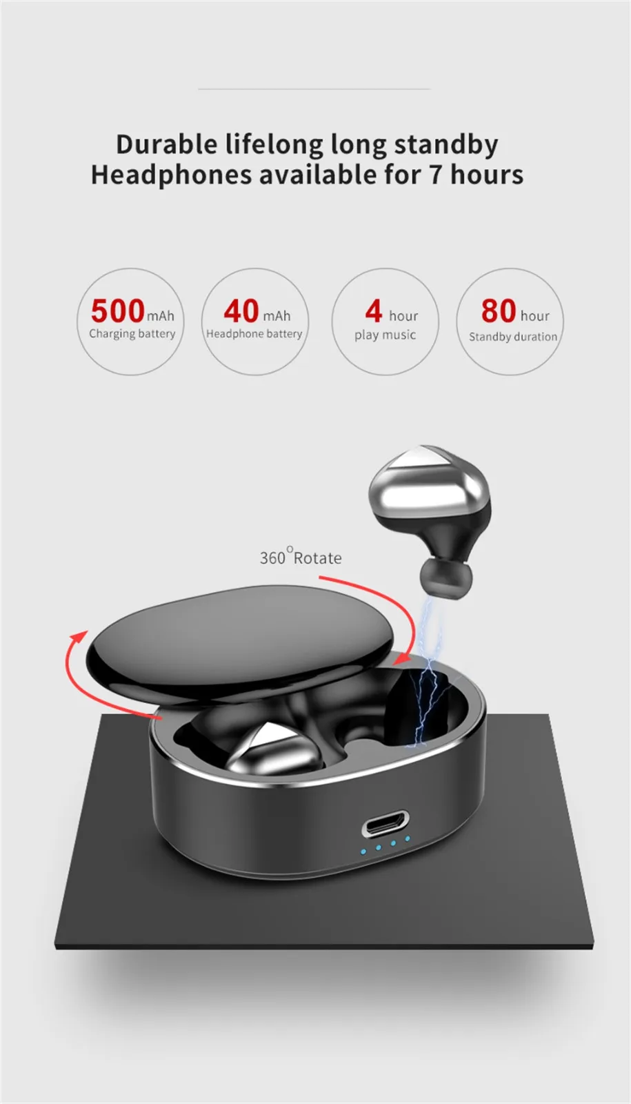 Мини Близнецы истинные Беспроводные спортивные наушники Bluetooth в ухо стерео вкладыши предназначены для спорта Простой моды прочный GY44