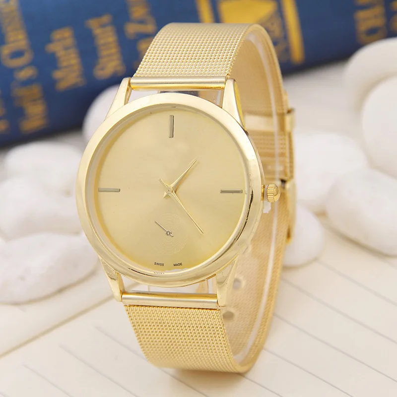 

Hot Selling Hot Selling Steel Net Belt Watch New Style Business Quartz Watch Cool MEN'S Watch