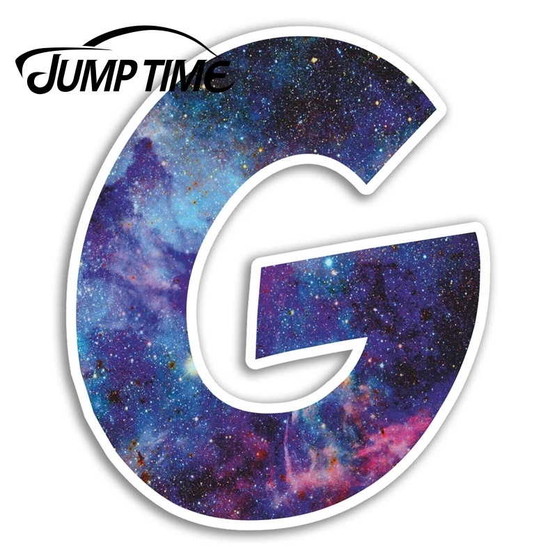 Jump-Time-for-Space-Letter-G-Vinyl-Stickers-Name-Cool-Sticker-Laptop ...