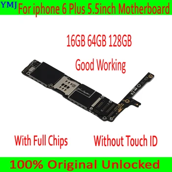 

Free iCloud for iphone 6 Plus 5.5inch Motherboard without Touch ID,100% Original unlocked for iphone 6P Mainboard Good Tested