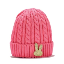 Милые детские шапки для маленьких девочек и мальчиков; зимняя теплая вязаная шапка «кроше»; детская шапка; s