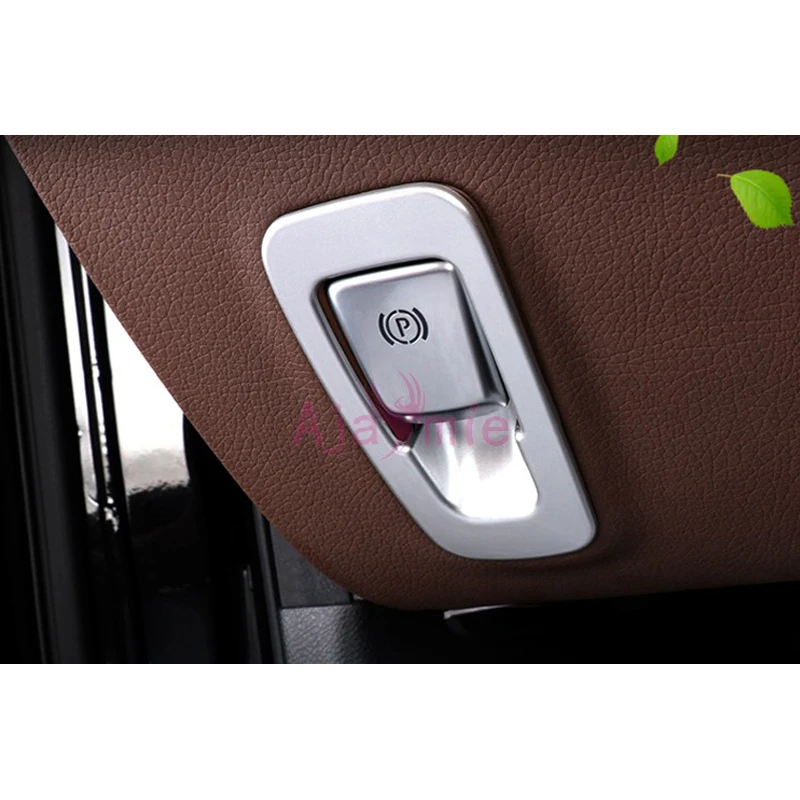 

Fit For Mercedes Benz E Class W213 2016 2017 2018 Electronic Hand Break Switch Cover Trim Chrome Car Accessories