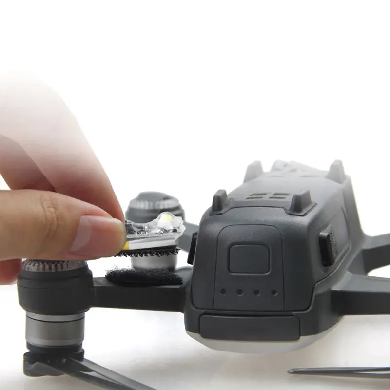 1 комплект вспышка стробоскоп лампа ночной полет огни для DJI Mavic Air/Pro Spark Phantom Drone аксессуары комплект Q84A