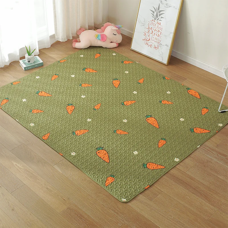 Детский игровой коврик для ползания хлопковый детский Нескользящая подушка игр