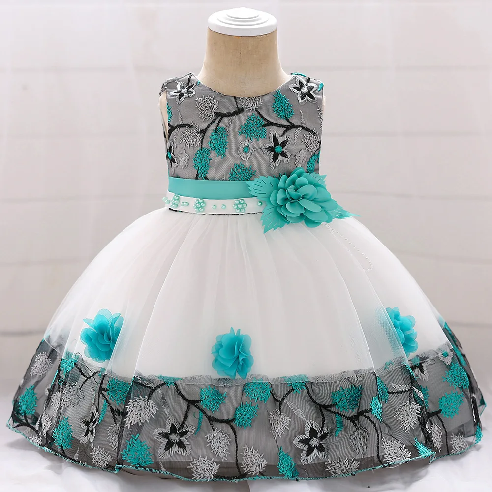 Princess Baby Kids Girl Dress Flower Backless Party Gown Formal Dresses -  Walmart.com