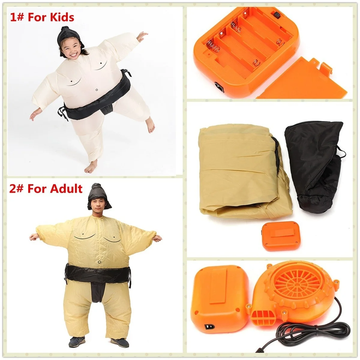 Шуточная игрушка Sumo надувная одежда унисекс для взрослых и детей реквизит