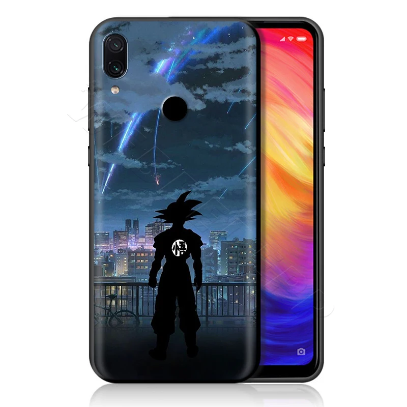 Чехол Dragon Ball Z Super DBZ Goku для Xiaomi Redmi 4A 4X5 5A 6 6A 7 7A S2 Note Go K20 Pro Plus Prime 8T - Цвет: 1