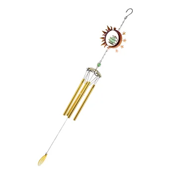 

1pc Metal Wind Chime Unique Prime Decorative Hanging Pendant Hanging Decoration for Cafe Shop Home Garden