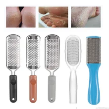 Nail-Art-Tools Pedicure File Foot-Rasp Skin-Care Dead-Skin Stainless-Steel Callus-Remover