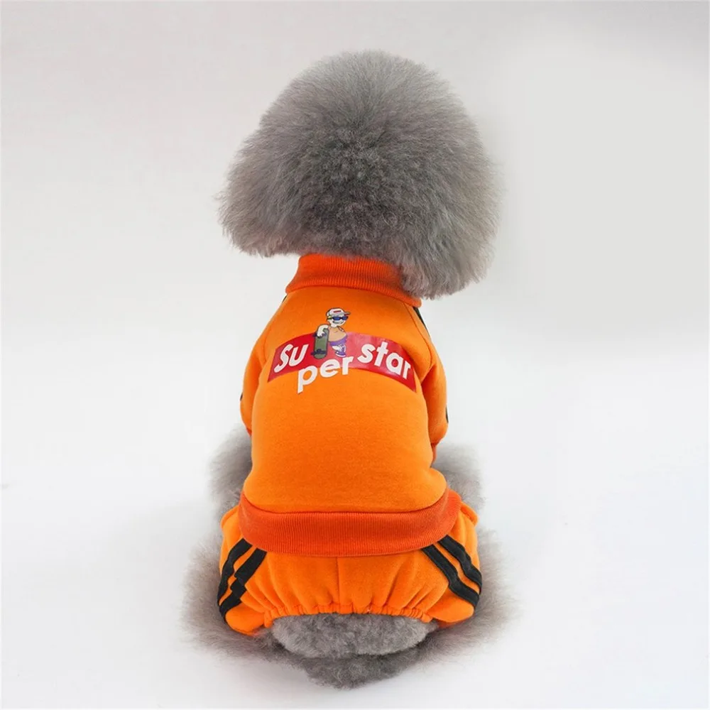 Одежда для собак, мягкие хлопковые толстовки с капюшоном, пуловер на четыре ноги, рубашка для домашних собак, пальто, Удобный Повседневный осенне-зимний свитер с капюшоном