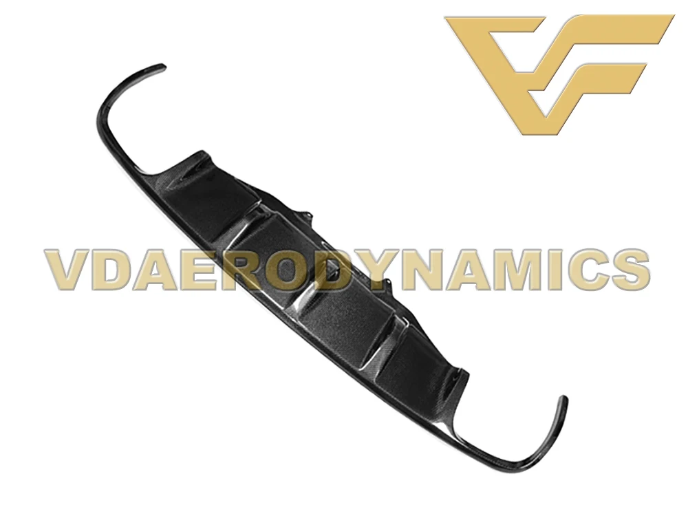 Подходит для 14-18 Porsche Macan VAD-OEM из углеродного волокна для губ задний диффузор для губ Бампер Комплект для тела