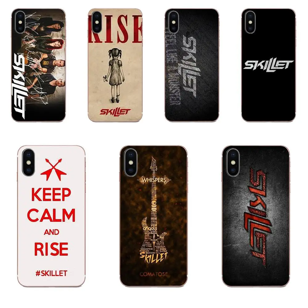 Skillet Rock Brand Logo John Cooper Poster For Huawei Honor Mate 7 7A 8 9 10 20 V8 V9 V10 V30 P40 G Lite Play Mini Pro P Smart | Мобильные