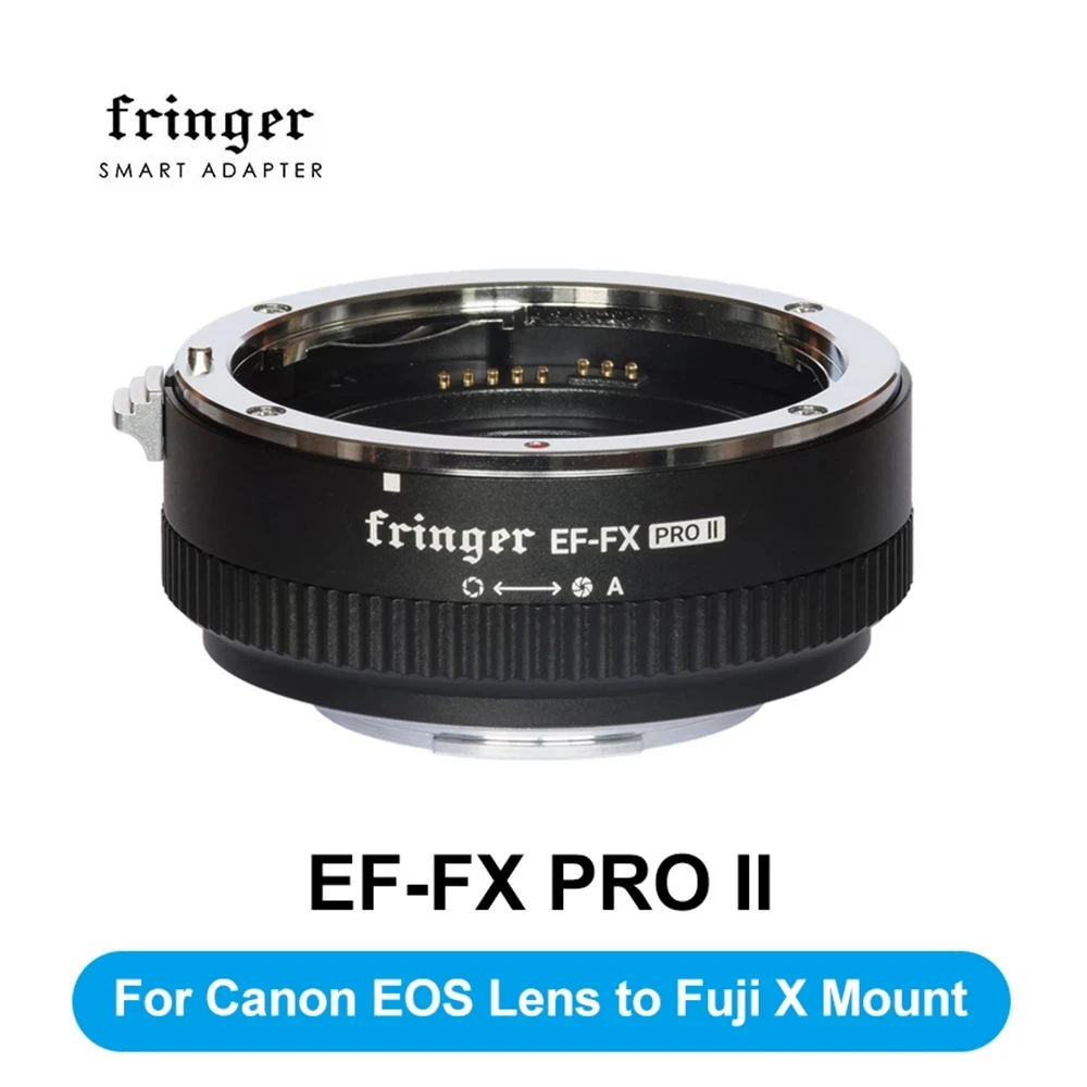 Fringer EF-FX2 Pro II Auto Focus Lens Adapter Ring FX Mount for Canon EOS Sigma Lens to Fujifilm FX Camera