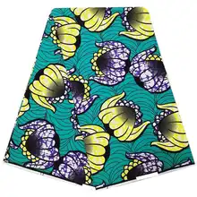 Новейший настоящий воск гарантированный настоящий голландский воск высокого качества пейджер настоящий шотландский вощеный хлопок Африканский Анкара печать швейная Ткань 6 ярдов