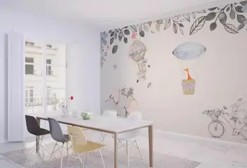 

[Self-Adhesive] 3D Cartoon Picture WG668 Wall Paper mural Wall Print Decal Wall Murals Belly