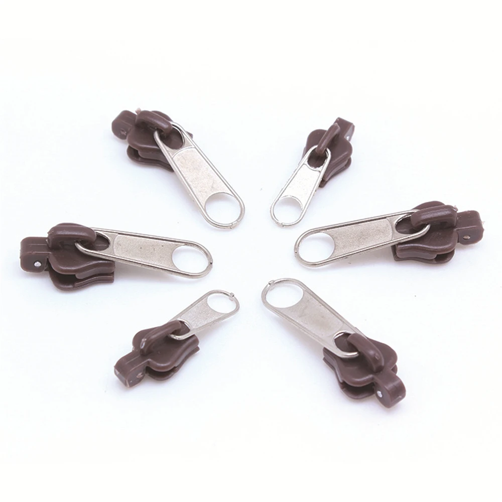 6Pcs/Lot Universal Instant Fix Zipper Repair Kit Slider Replacement Zip