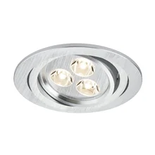 92529 Premium EBL Aria rund schw LED 1x3W Alu