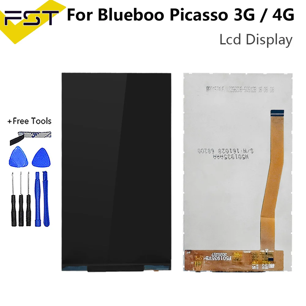 100% протестированный сменный ЖК экран для BluBoo Picasso 4G + инструменты экрана Bluboo