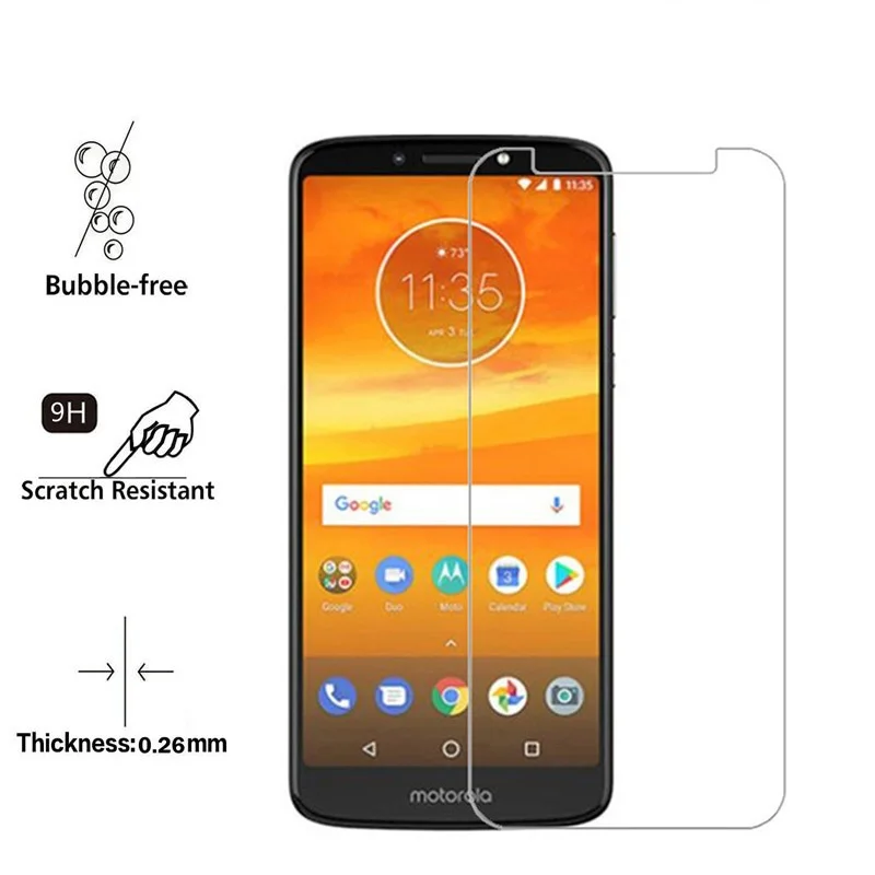 Закаленное стекло для Motorola Moto E5 Plus защитная пленка 9H Взрывозащищенная