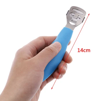 

Pro Skin Shaver Corn Cuticle Cutter Remover Rasp Pedicure File Foot Callus 10 Blades Foot Care Tool Set