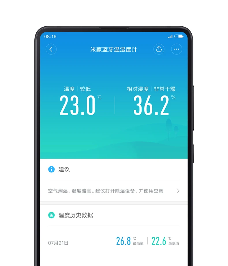 Оригинальный Xiao mi jia Bluetooth температура Смарт Hu dity сенсор ЖК экран цифровой