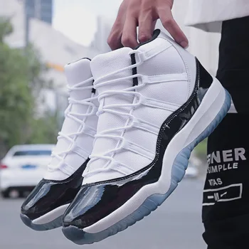 

EXCARGO Lover Design 36-45 Plus Size White Shoes Spring Men Casual Sneakers High Top 2020 Male Platform Sneakers Comfortable