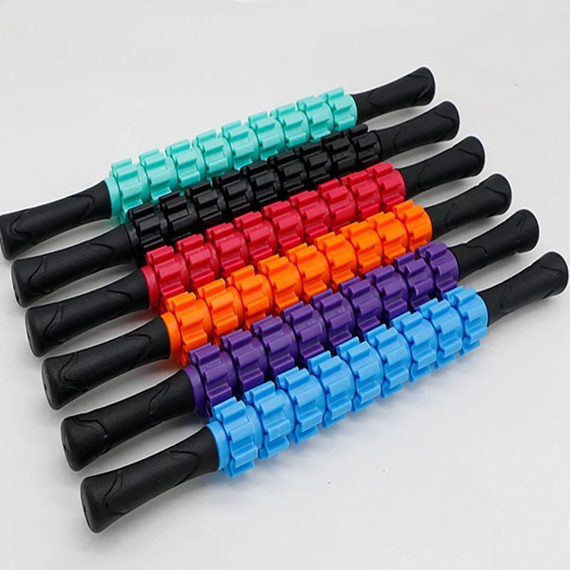 

9 Spiky Body Massage Sticks Muscle Roller Tool Trigger Portable Fitness Yoga Leg Arm Pilates Muscle Physical Therapy Relieve Yog