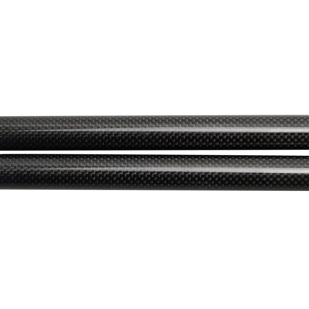 black carbon fiber Для Toyota Hiace низкий крыша фургон 2005 вверх левый и правый paire автоматическая задняя дверь загрузки лифт поддержка углеродного волокна газа стойки Весна 66 см - Цвет: black carbon fiber