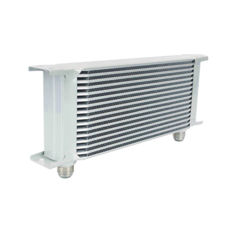 British Type 16-Row Oil Cooler / AN10 Car Fuel System Cooler 25 Layers