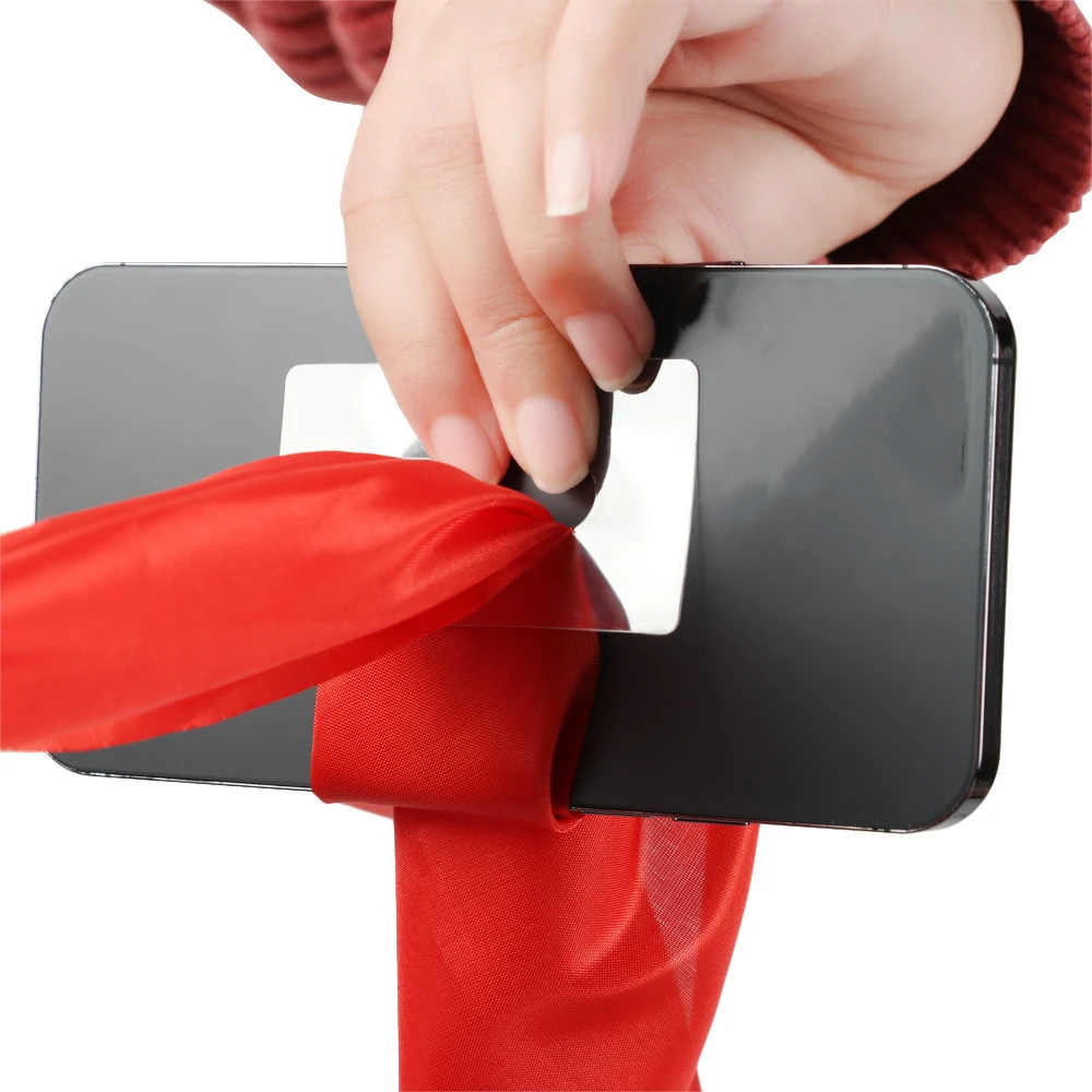 마술 트릭 게임 실크 스카프, 전화 통과, 재미있는 마술 스카프 소품, 클로즈업 퍼포먼스, 인터랙티브 쉬운-Freehip.co.kr