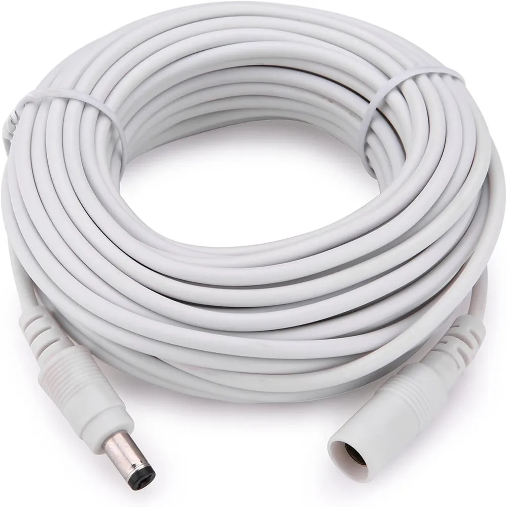 DC 12V Power Adapter Extension Cable 3M/5M/10M/15M/20M/30M DC Male Female Connector For CCTV Security Camera power extension cable