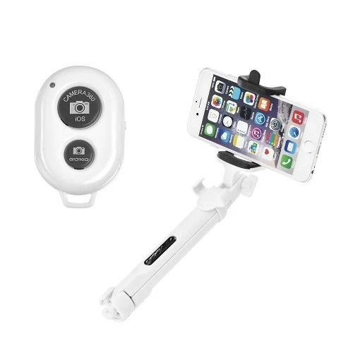 Trepied Perche Selfie Bluetooth Blanc Pour Sony Xperia Xz1 Compact Aliexpress
