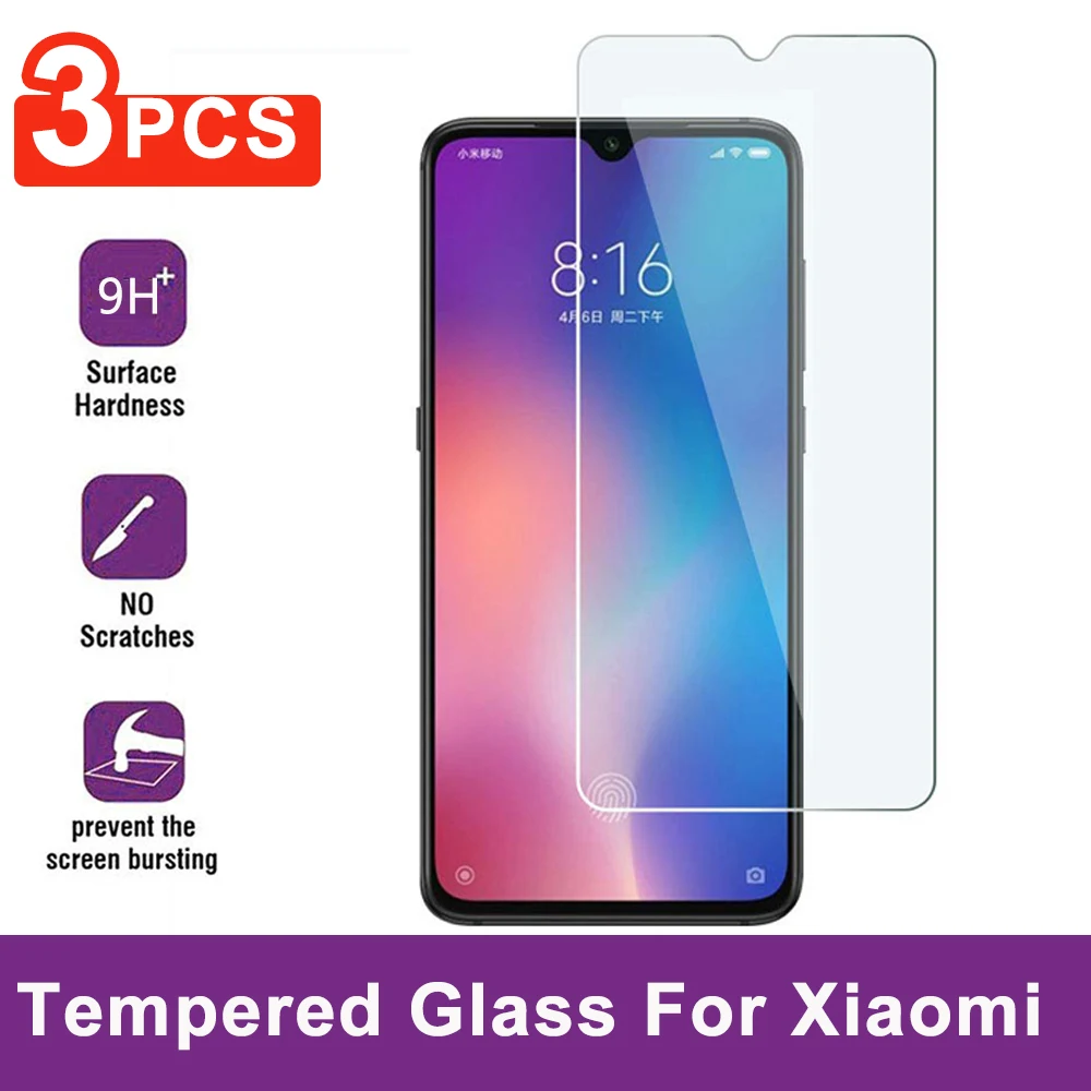 Закаленное стекло 9H для Xiao mi Red Note 8 Pro Защитная пленка Xiaomi 9 Lite K20 T защитное |