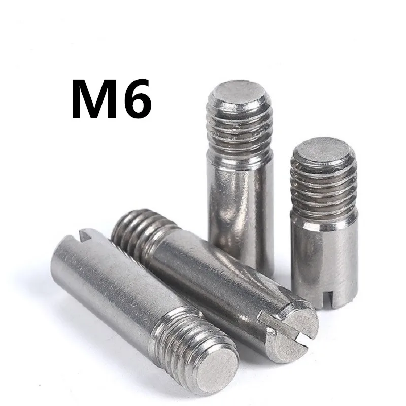 

10 шт., цилиндрические штифты из нержавеющей стали, M6x8/10/12/14/16/20/25/30 мм
