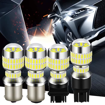 

2X 3157 T25 1156 BA15S 7443 1157 Car Turn Signal Reverse Lights For Opel Astra J G Agila Zafira A B Corsa D Insignia Admiral