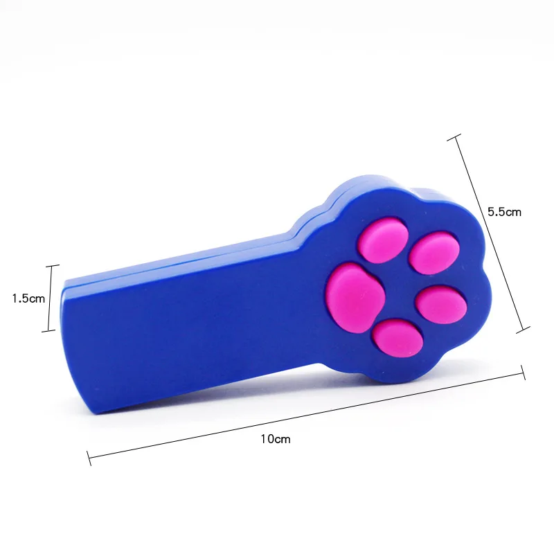Забавный для домашнего котика палочка игрушки Интерактивная лазерная указка упражняющая игрушка коготь луч Автоматическая Лазерная указка товары для кошек розовые подушечки