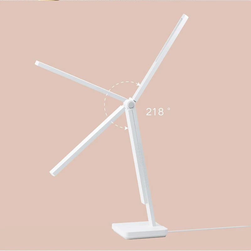 Новинка XIAOMI MIJIA настольная лампа lite Mi LED Настольная для чтения Студенческая