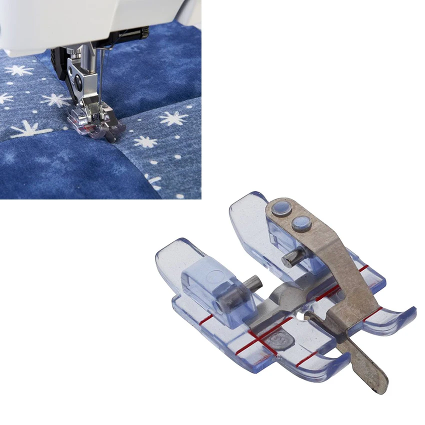 820882096SnapOnClearStitchinTheDitchQuiltingPresserFootfor