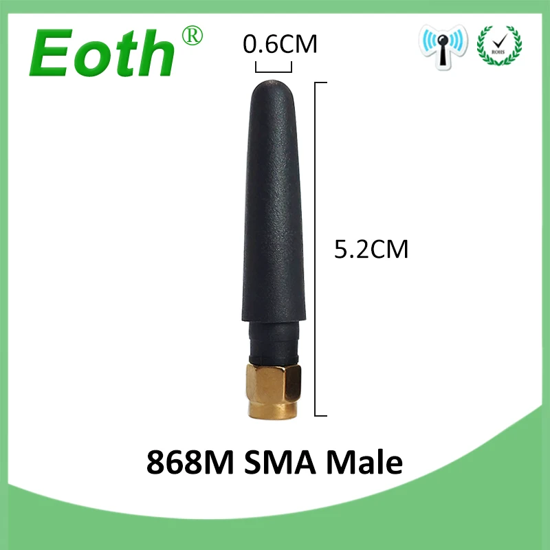 5 шт. 868 МГц 915 МГц Антенна 2~ 3dbi SMA разъем GSM антенна 868 МГц 915 МГц антенна белые антенны для gsm сигнала повторителя
