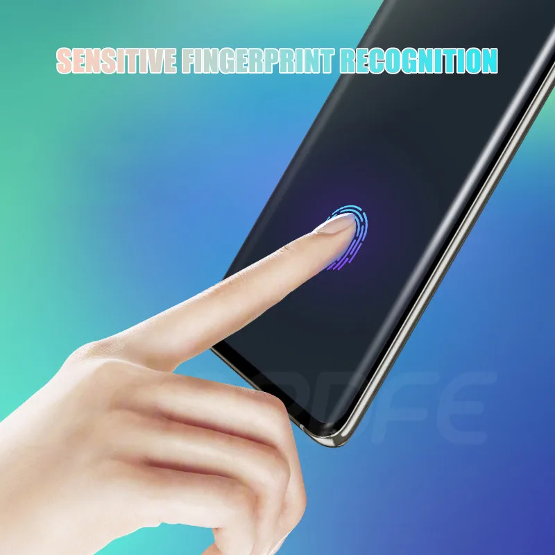 Полностью изогнутое закаленное стекло для samsung Galaxy Note 10 9 8 S10 S9 S8 Plus S10e S7 Edge Защитная пленка для экрана