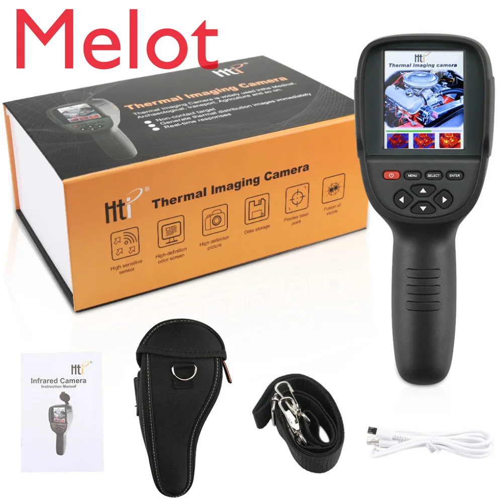 

Lingtning Delivery from Moscow Warehouse HT-02 Handheld Thermal Imaging Camera HT02 and HT-18 high IR Resolution