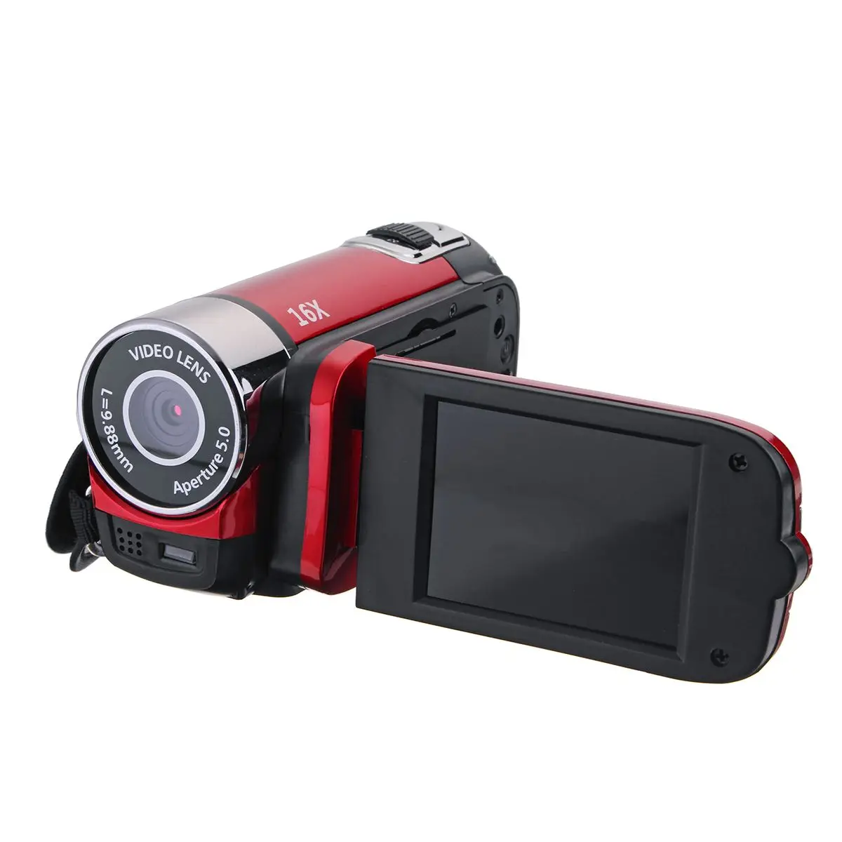 KINCO 16MP 2,7 дюймов FULL HD 1080P lcd Цифровая видеокамера регистратор видеокамера DV 16X зум потребительские видеокамеры