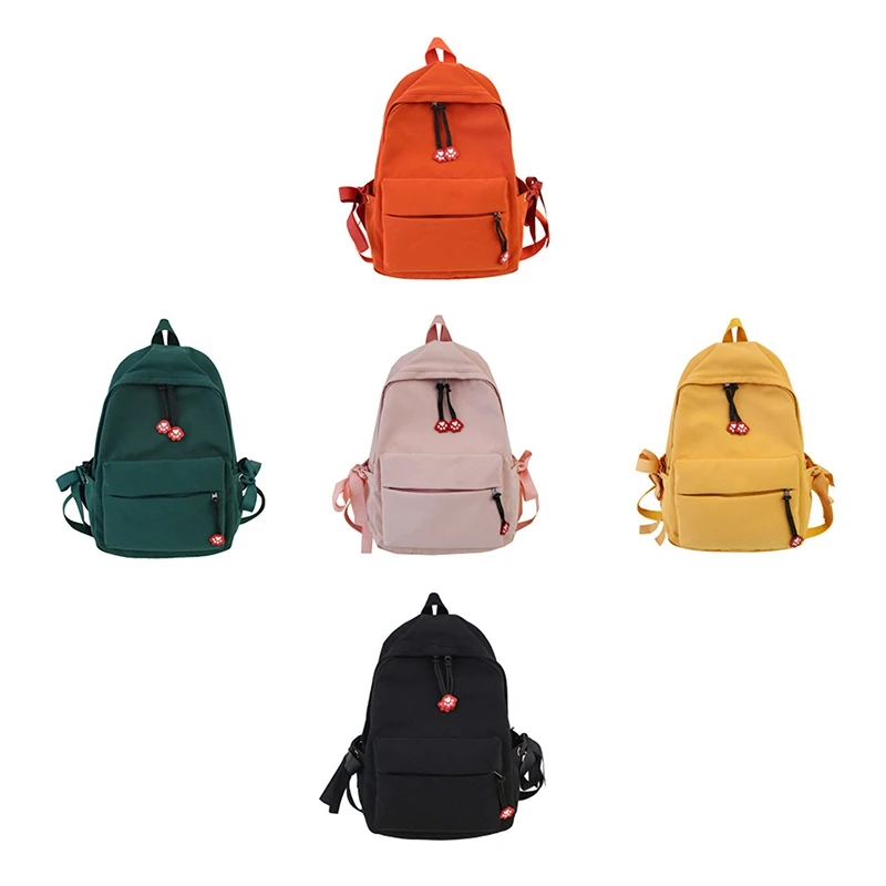 

Campus High School College Student Schoolbag Female Korean Vintage Style Backpack Harajuku Mori Series Backpack